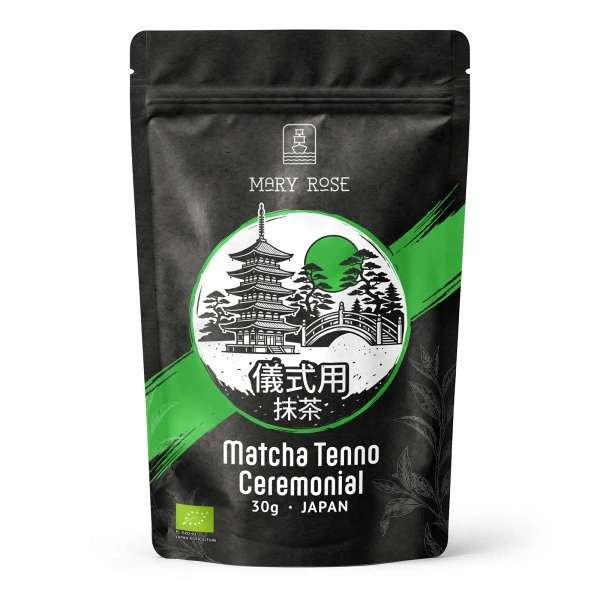 Mary Rose – Chá verde Matcha Tenno japonês (BIO) Cerimonial 30 g