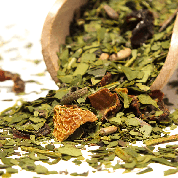 Yerbera – Lata metálica + Verde Mate Green Herbal Energy 0,5 kg