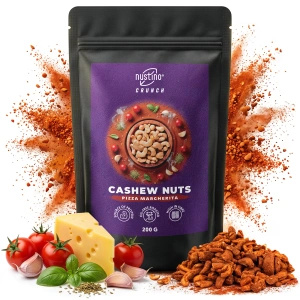 Nustino Crunch – Cajus torrados – Pizza Margherita 200 g