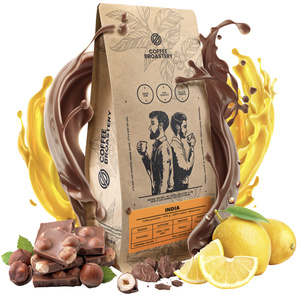 Bro Coffee Roastery - Café em grão inteiro India Karnataka Premium 1kg
