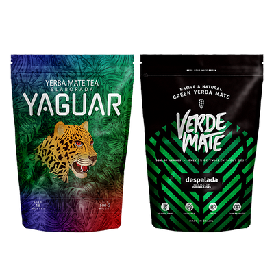 Yaguar Elaborada con Palo 500g + Verde Mate Despalada 500g