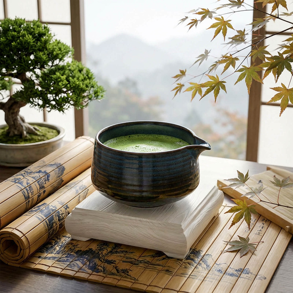 Matchawan – Taça de Matcha em cerâmica com bico – Ame