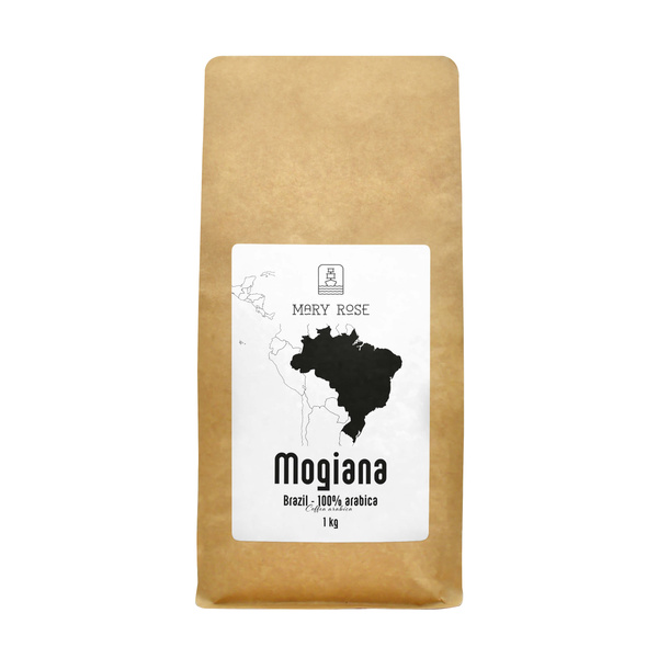 Mary Rose - café em grão inteiro Brasil Mogiana premium 1kg