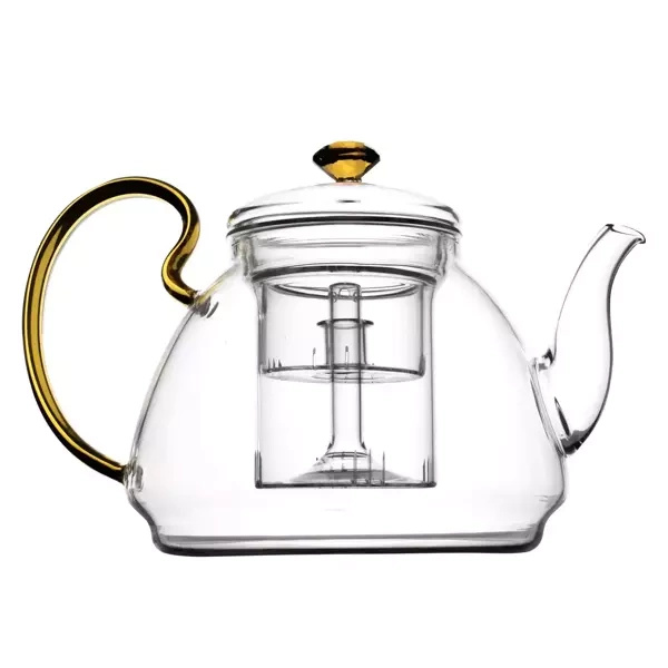 Bule de vidro com infusor Diamante 1200ml