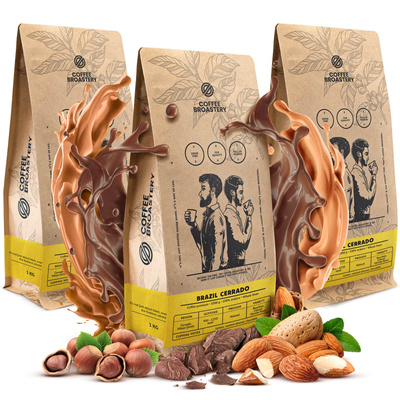 Conjuto de Bro Coffee Roastery Brazil Cerrado 3x1kg (3kg)