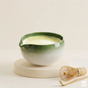Kit presente para preparar White Matcha