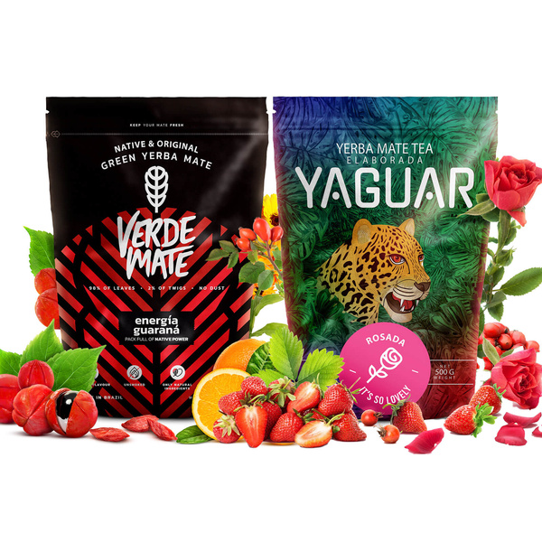 Conjuto de Erva Mate: Verde Mate + Yaguar