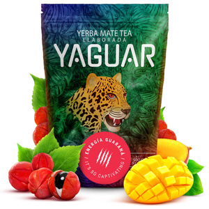 Conjuto de Erva Mate para Dois: Yaguar 2x500g + 2x Calabaza + 2x Bombilla