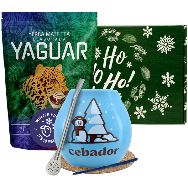 Conjunto de oferta de inverno de Erva Mate Yaguar Winter Prune 0,5kg
