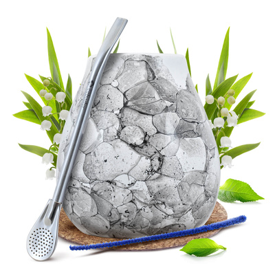 Conjunto inicial de Erva Mate Calabaza + Bombilla