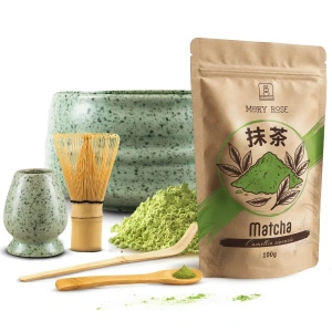 Conjunto de preparação de chá Matcha