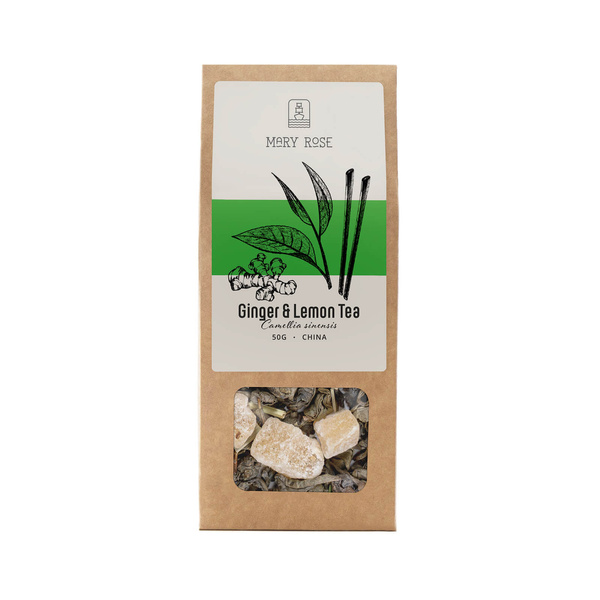 Mary Rose – Chá Ginger & Lemon – 50 g