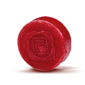 Conjunto de oferta para Chacra Raiz (Muladhara): chá de chakra + incenso + vela