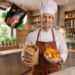 Nustino – Manteiga de amendoim em pó – Pumpkin Spice (sem adição de açúcar) 400 g