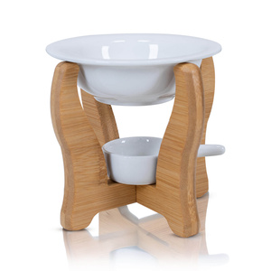 Queimador de aromaterapia – elementos de madeira