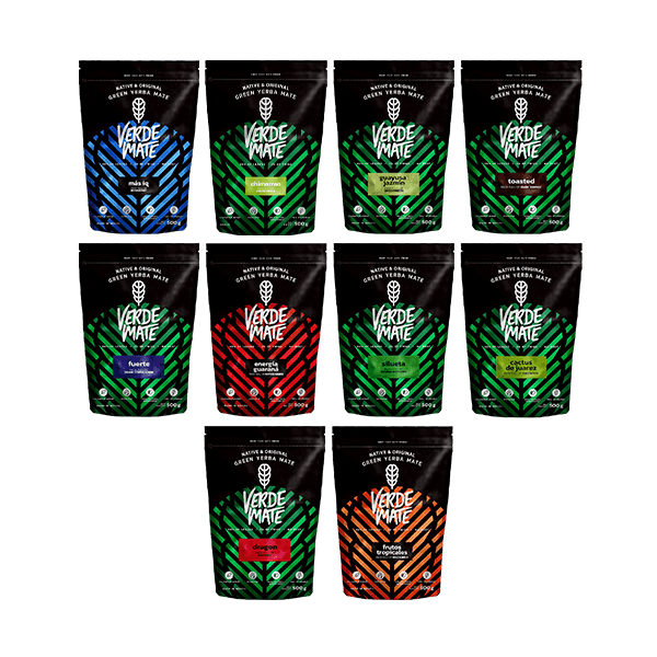 Yerba Verde Mate Green 10x 0.5 kg set the best