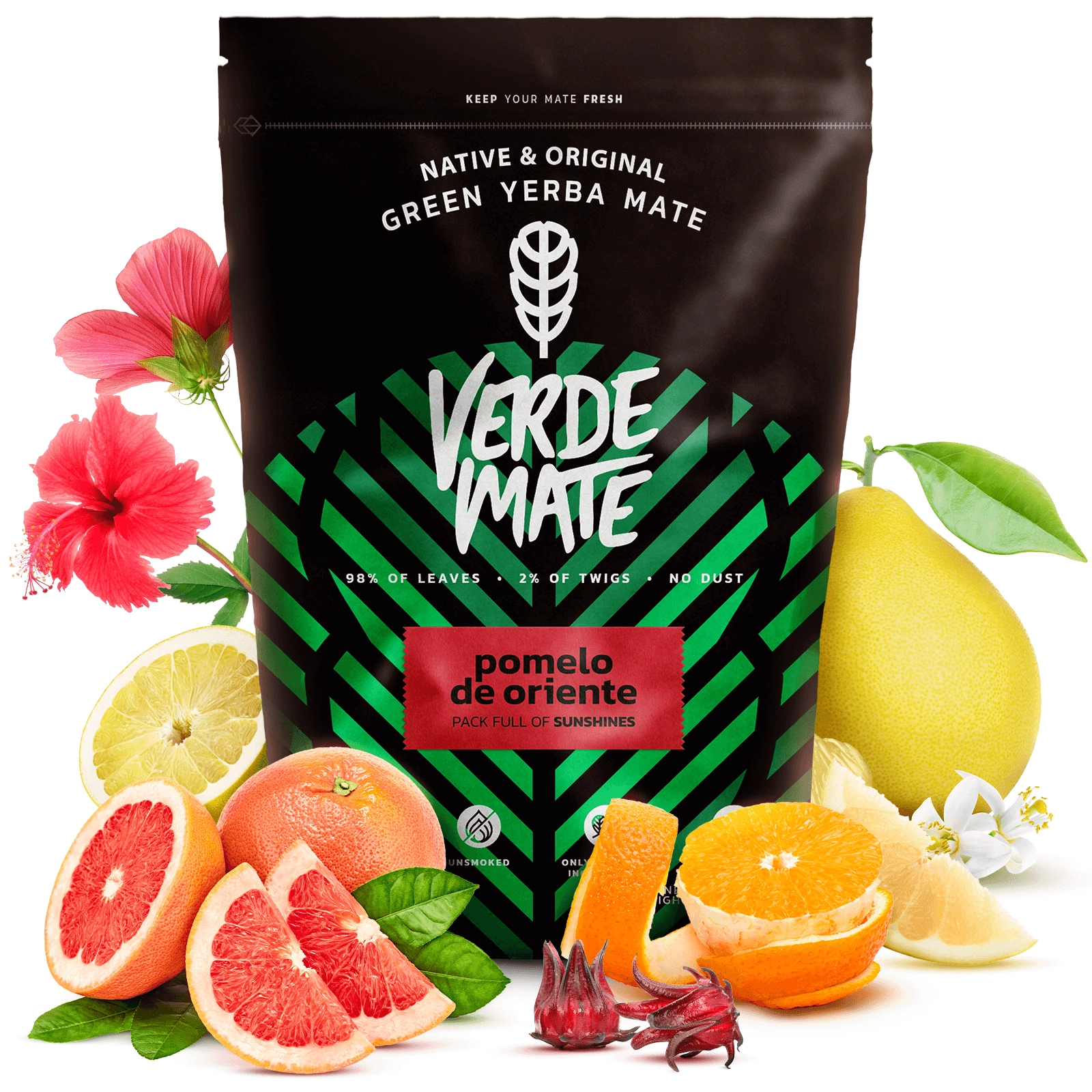 Verde Mate Pomelo de Oriente - packaging