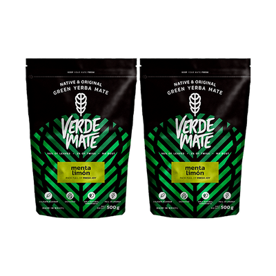 Erva Mate Verde Mate Green Menta Limon 1000g 1kg