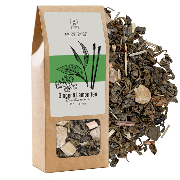 Mary Rose – Chá Ginger & Lemon – 50 g