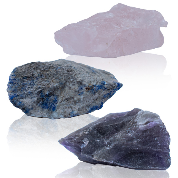 Conjunto de pedras dos chakras – em caixa de presente