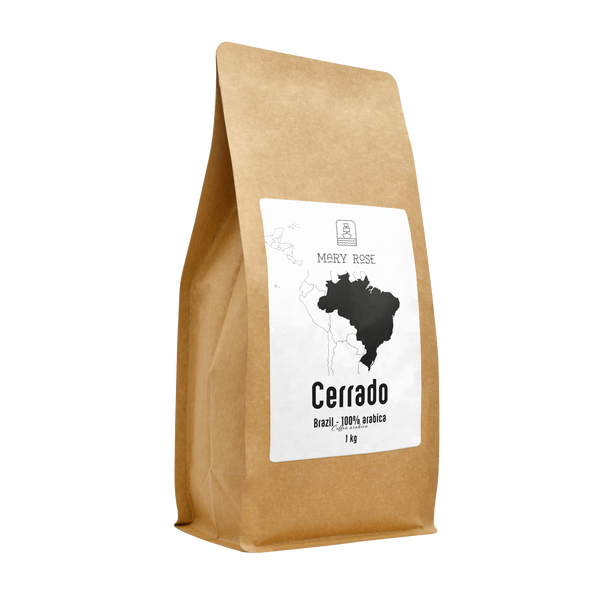 Mary Rose - café em grão inteiro Brazil Cerrado premium 1kg