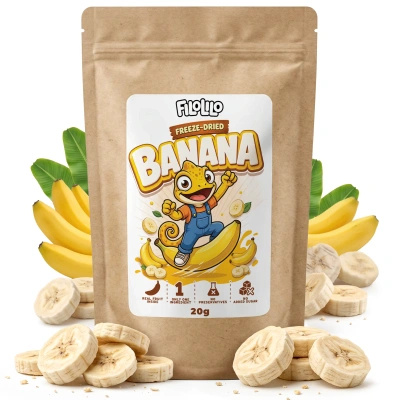 FiloLilo – Bananas liofilizadas (rodelas) 20 g