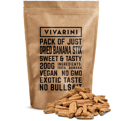 Vivarini – Banana seca stix 200 g