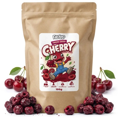 FiloLilo – Cerejas liofilizadas (inteiras, sem caroço) 100 g