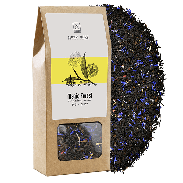 Mary Rose - Chá Preto Floresta Mágica - 50 g