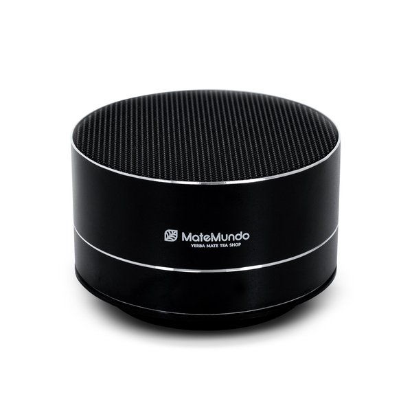 Altifalante com o logótipo MateMundo