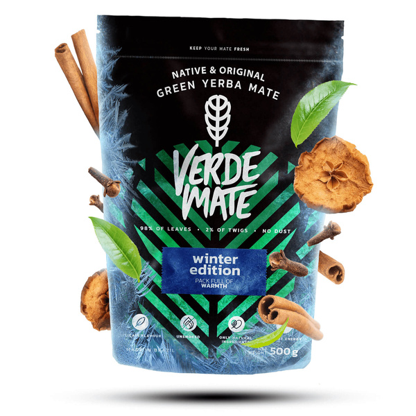 Erva Mate Verde Mate conjunto de inverno de inicial 500g