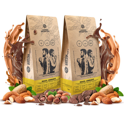 Conjuto de Bro Coffee Roastery Brazil Cerrado 2x1kg (2kg)