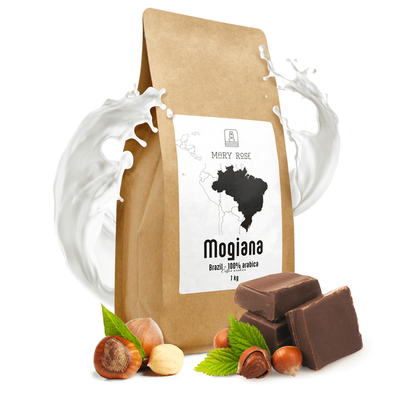 Mary Rose - café em grão inteiro Brasil Mogiana premium 1kg