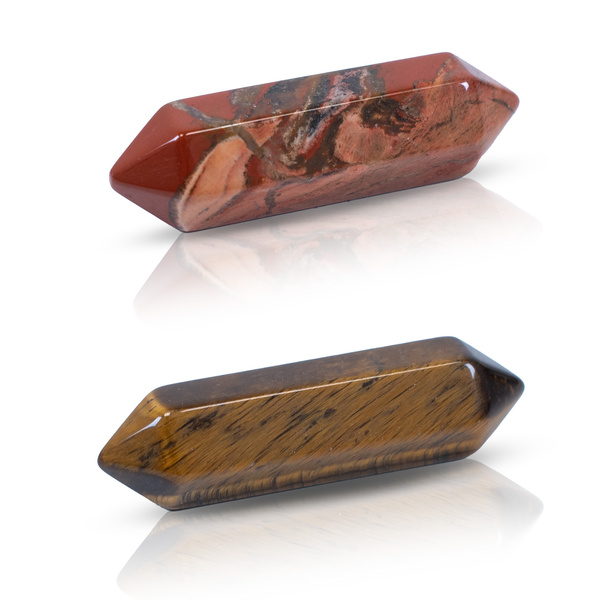 Conjunto de pedras dos chakras com pulseira – em caixa de presente