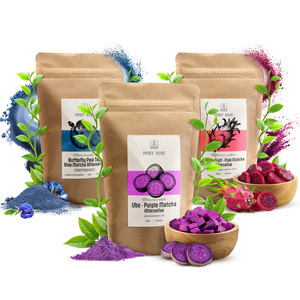 Conjunto de matchas coloridos: Blue Matcha + Pink Matcha + Purple Matcha