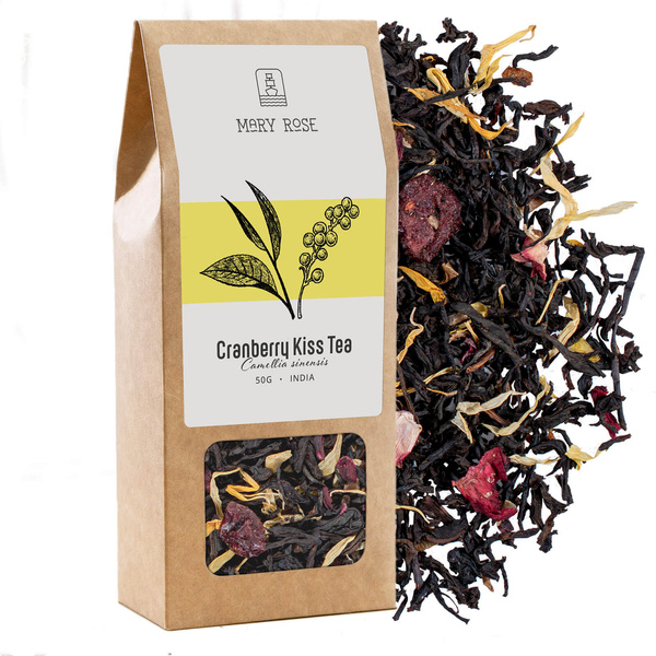 Mary Rose – Chá Cranberry Kiss – 50 g