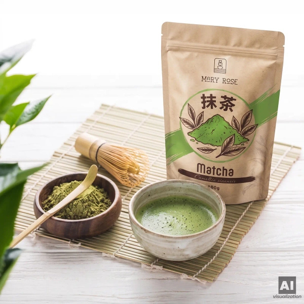 Mary Rose – Chá verde Matcha chinês 100 g