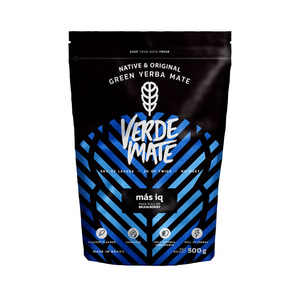 Conjuto de Erva Mate Verde Mate Mas IQ 500g 0,5kg Yerbomos + TermoMate + Bombilla