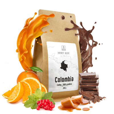Mary Rose - café em grão inteiro Colômbia Medellin premium 200g