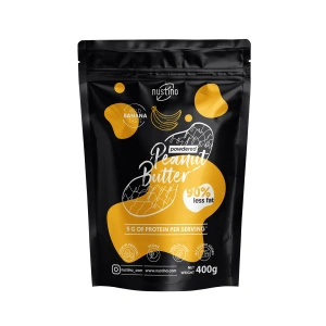 Nustino – Manteiga de amendoim em pó – Banana (sem adição de açúcar) 400 g