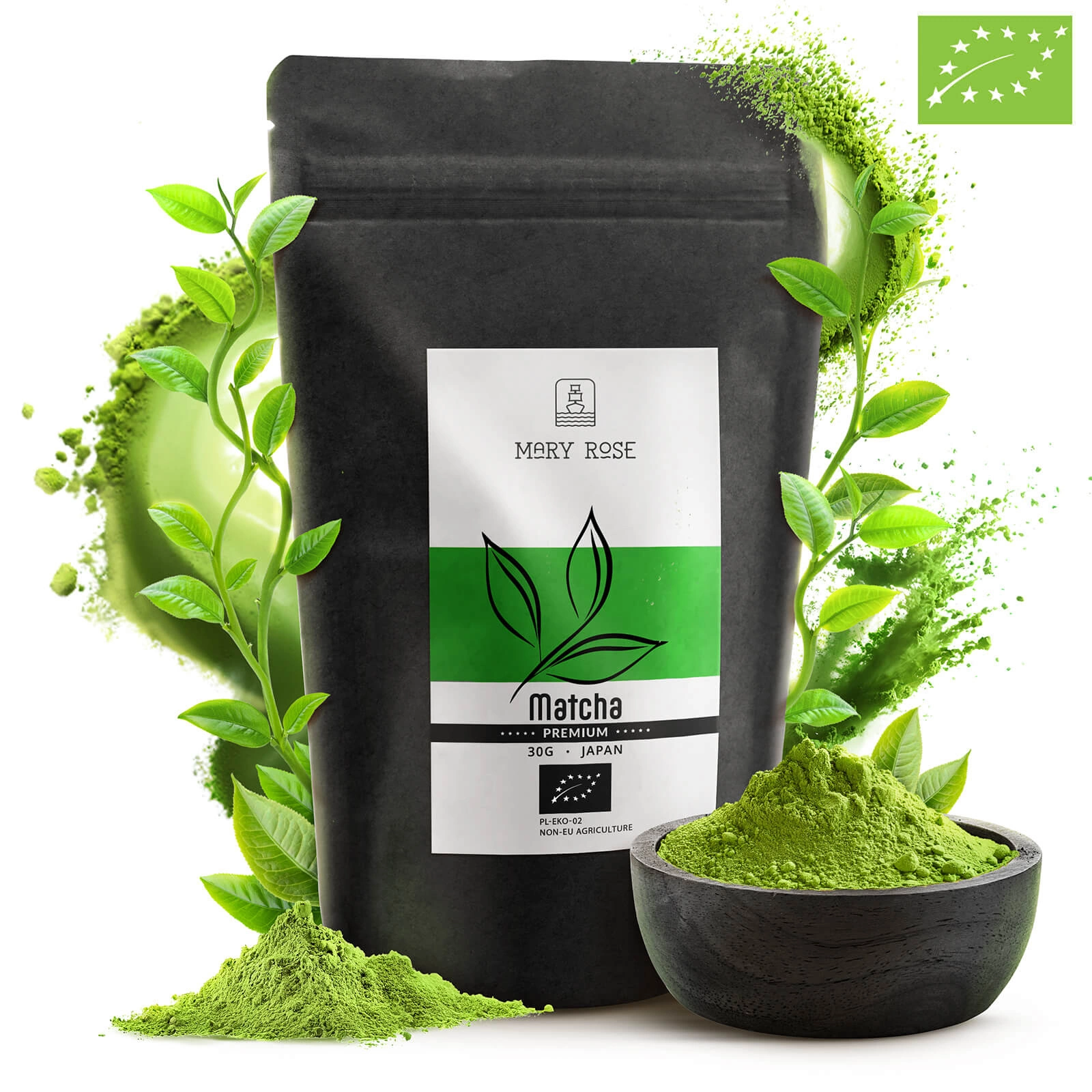 BIO Matcha packaging