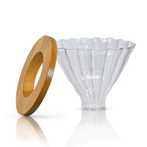 Conjunto para preparação de café - coador e jarro de vidro