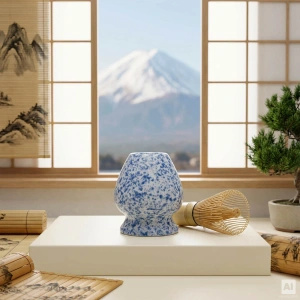 Conjunto de presente: matcha japonês premium + matchawan + acessórios de bambu