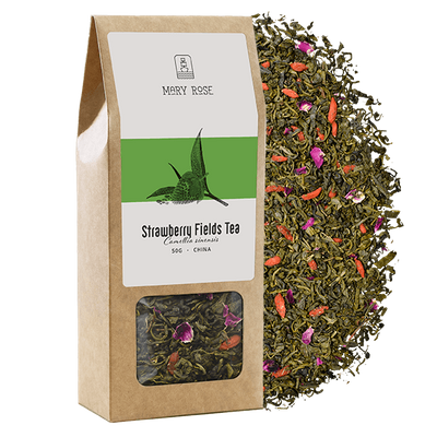 Mary Rose - Chá Verde Strawberry Fields - 50g