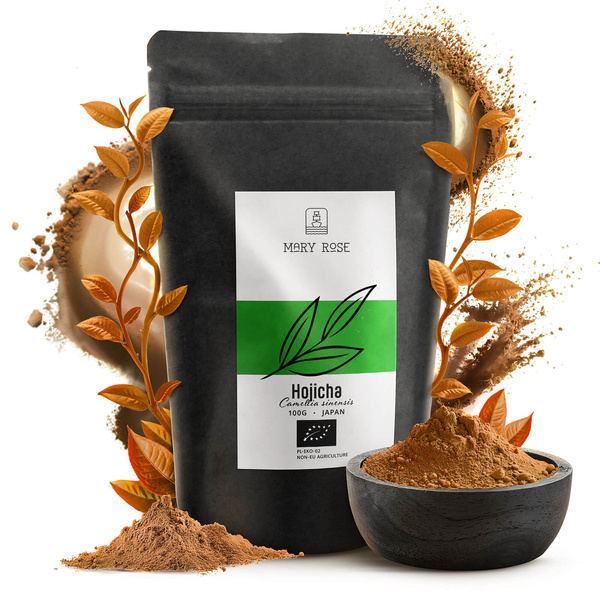 Mary Rose – Chá Verde Torrado Hojicha Powder (BIO) 100 g