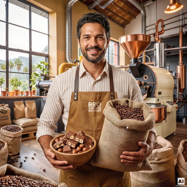 Bro Coffee Roastery – Café em grão inteiro Crema Rumba 1 kg