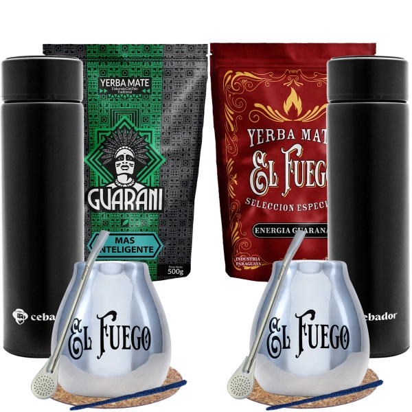 Conjuto de Erva Mate para dois 2x0.5kg Garrafa térmica