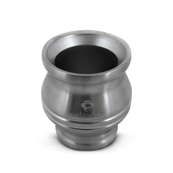 TermoColador – copo térmico para yerba mate – 190 ml (prateado)