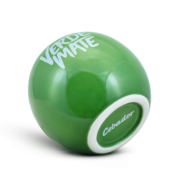 Ceramic Mate Cup Verde Mate Manzana