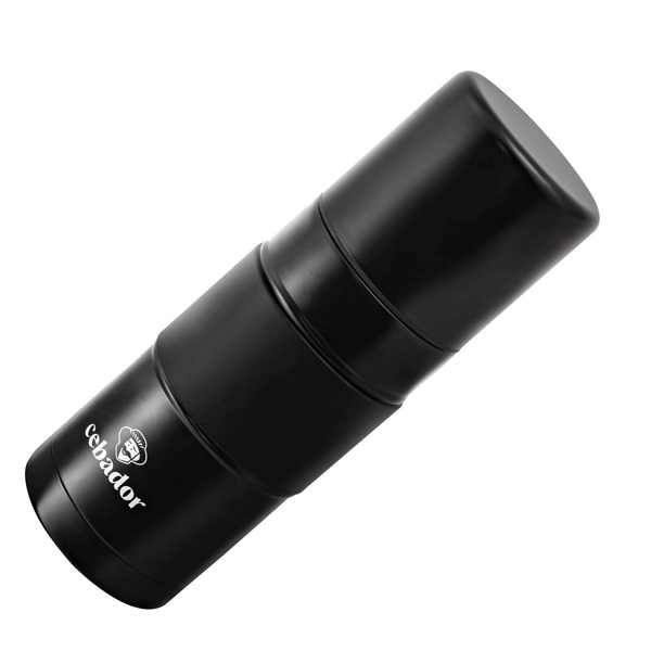 Yerbomos X ALL IN ONE - 450ml - Mate, garrafa térmica e bombilla num só (preto)